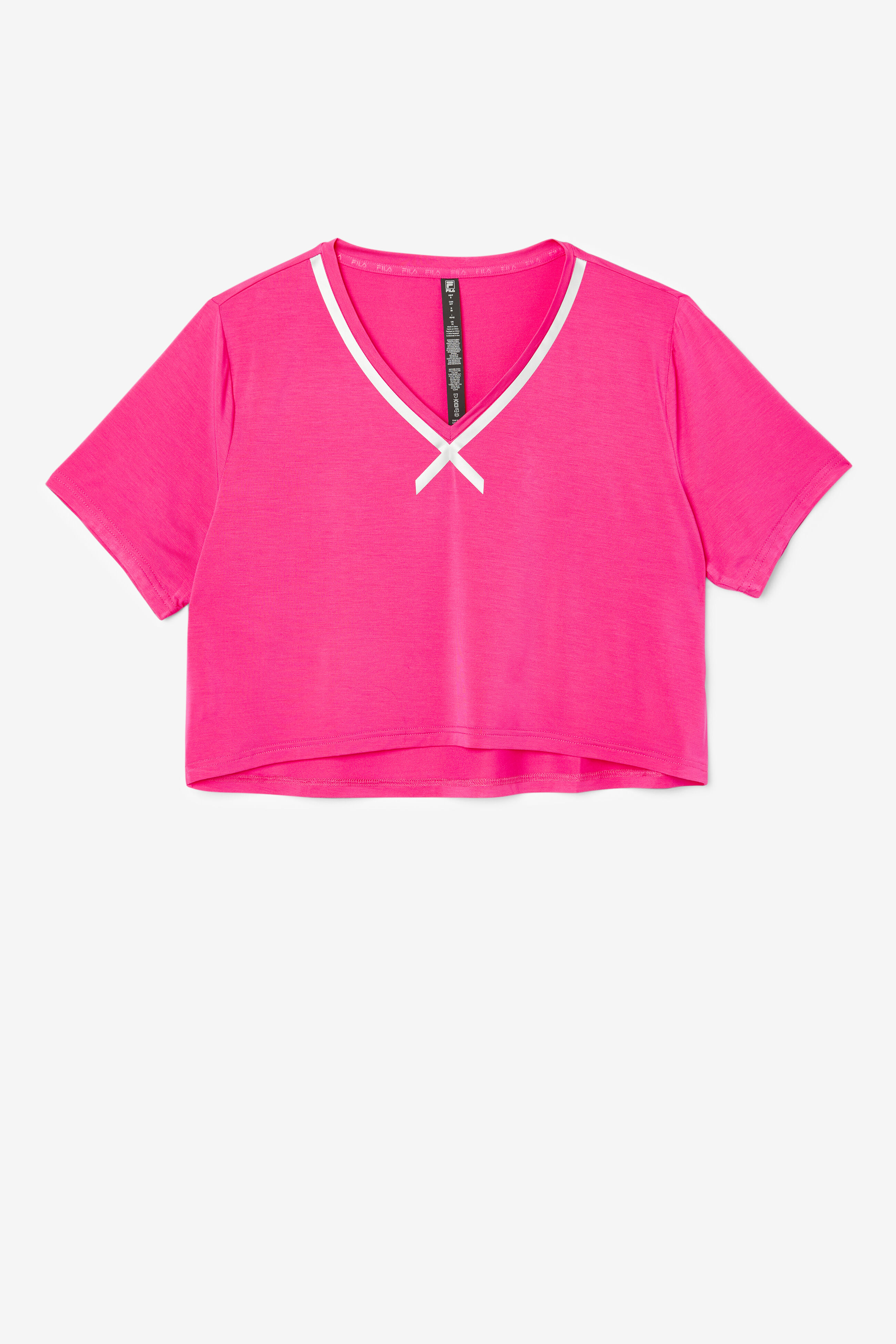 Fi-lux Hi-lo Workout Crop Top | Fila FW119455